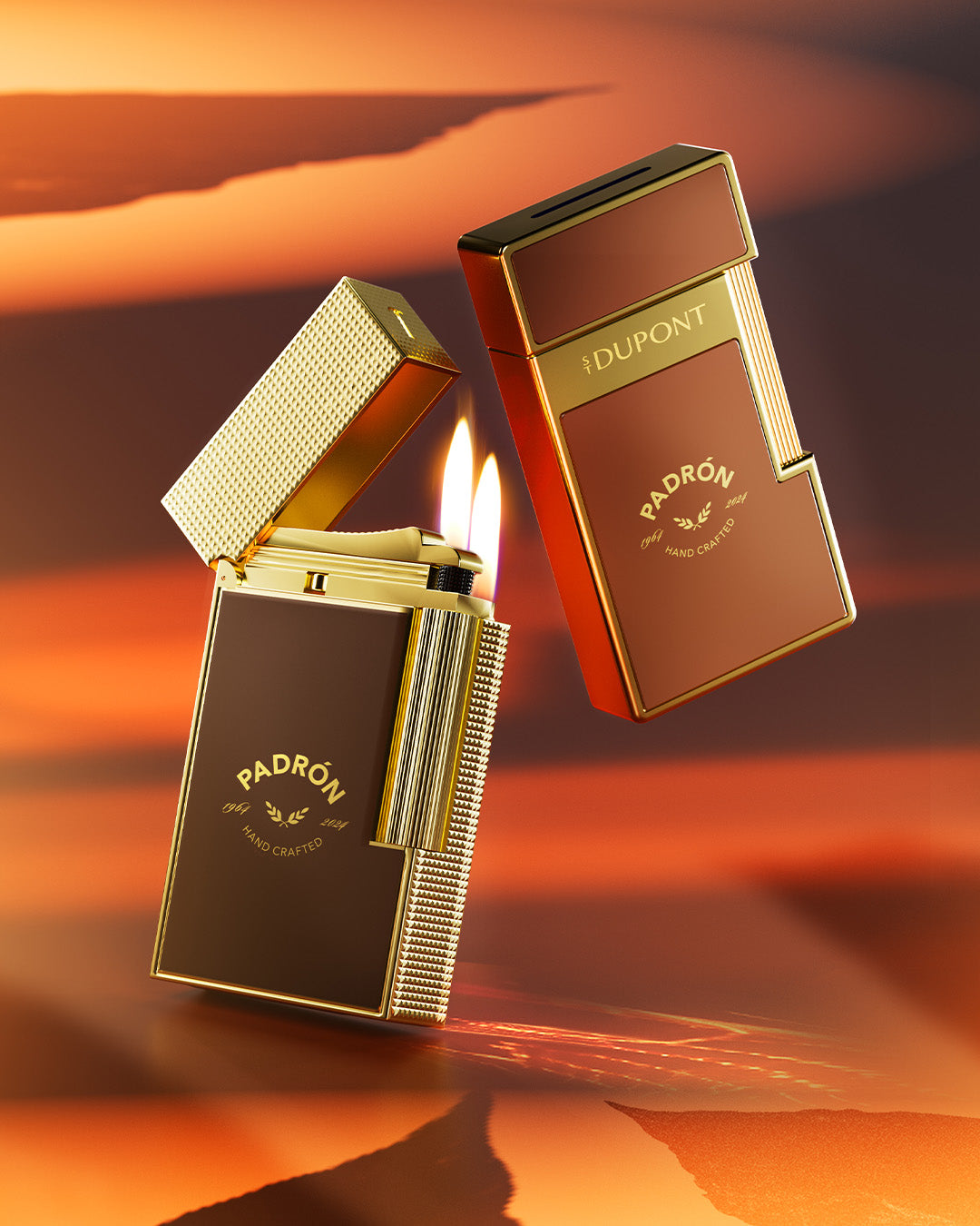 【週末限定値下げ】S.T. Dupontヴィンテージストライプデザイン着火未確認 クロム | S.T. Dupont Official / エス・テー・デュポン 公式
