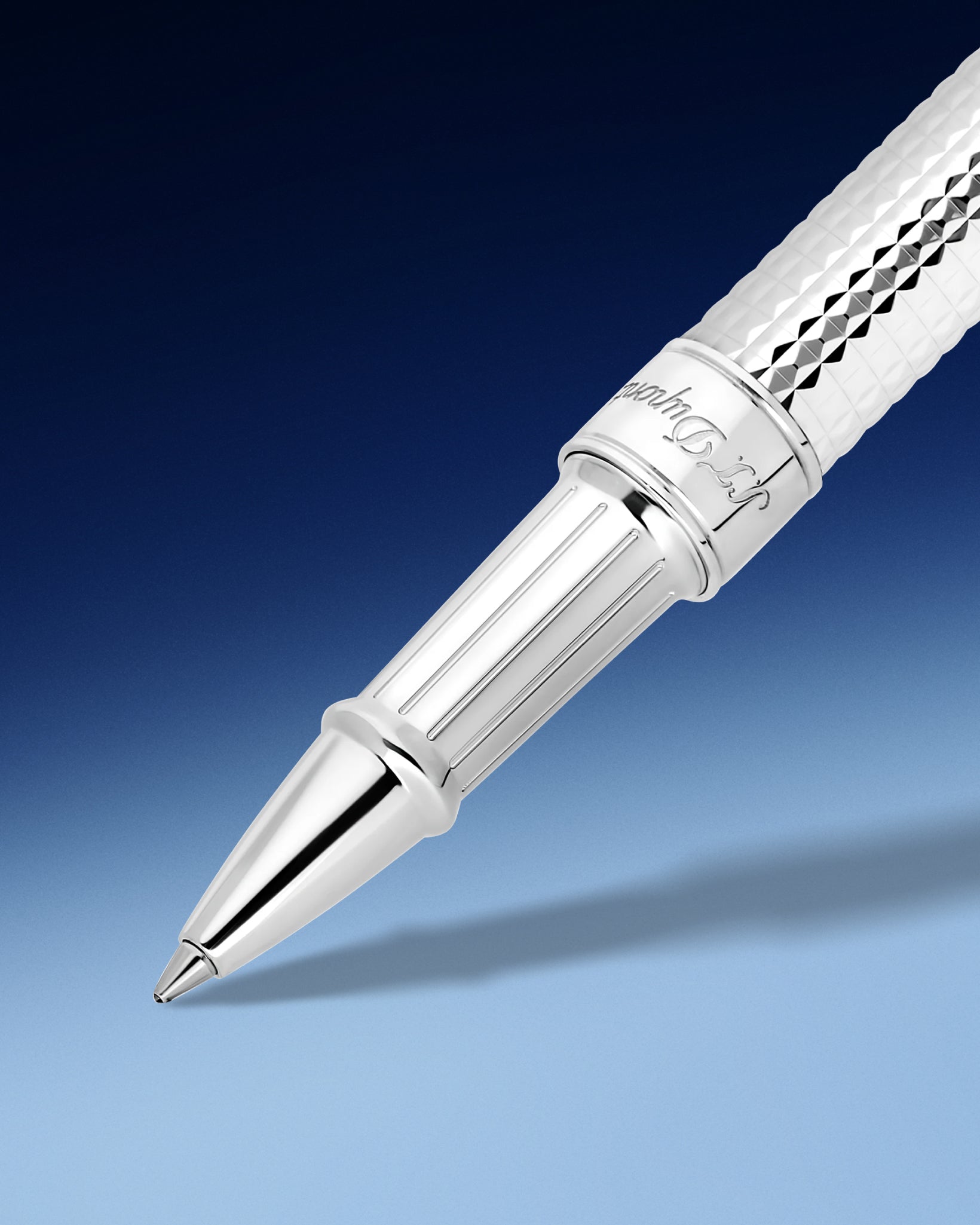 セット S.T.デュポン ボールペン ローラーボール デフィ シルバー 箱付き セット S.T.デュポン ボールペン ローラーボール デフィ