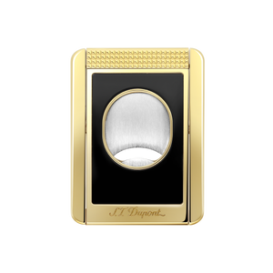 S.T Dupont・デュポン・ シガーカッター(ゴールド) シガーカッタースタンド ブラック&ゴールド | S.T. Dupont