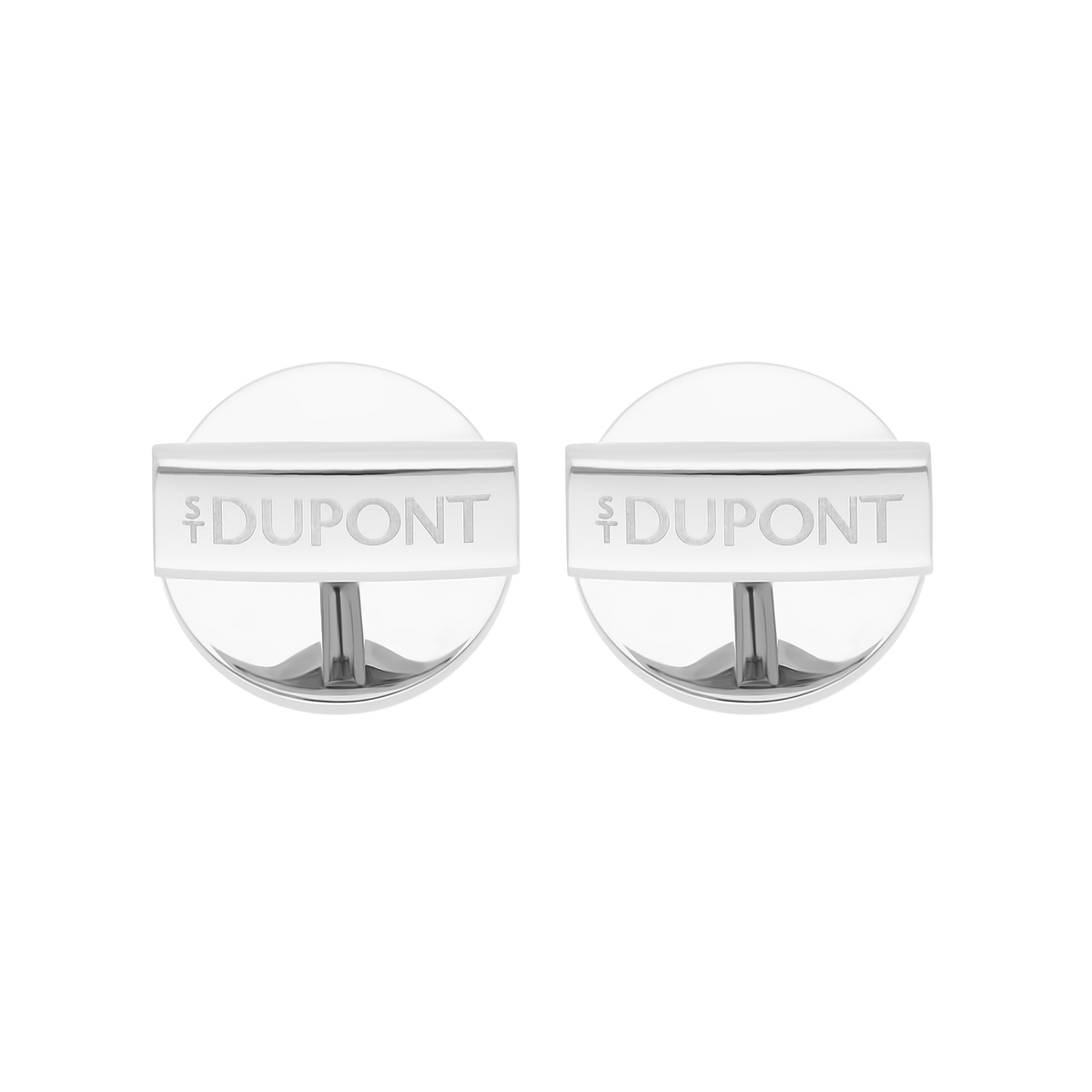 005846 - STDUPONT - Japan - Round black lacquer cufflinks - 2