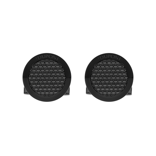 005851 - STDUPONT - Japan - Round Firehead cufflinks - 1