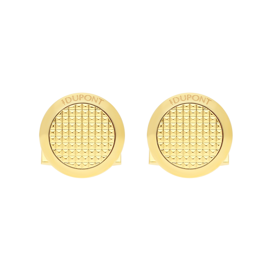 005856 - STDUPONT - Japan - Round diamond head cufflinks - 1