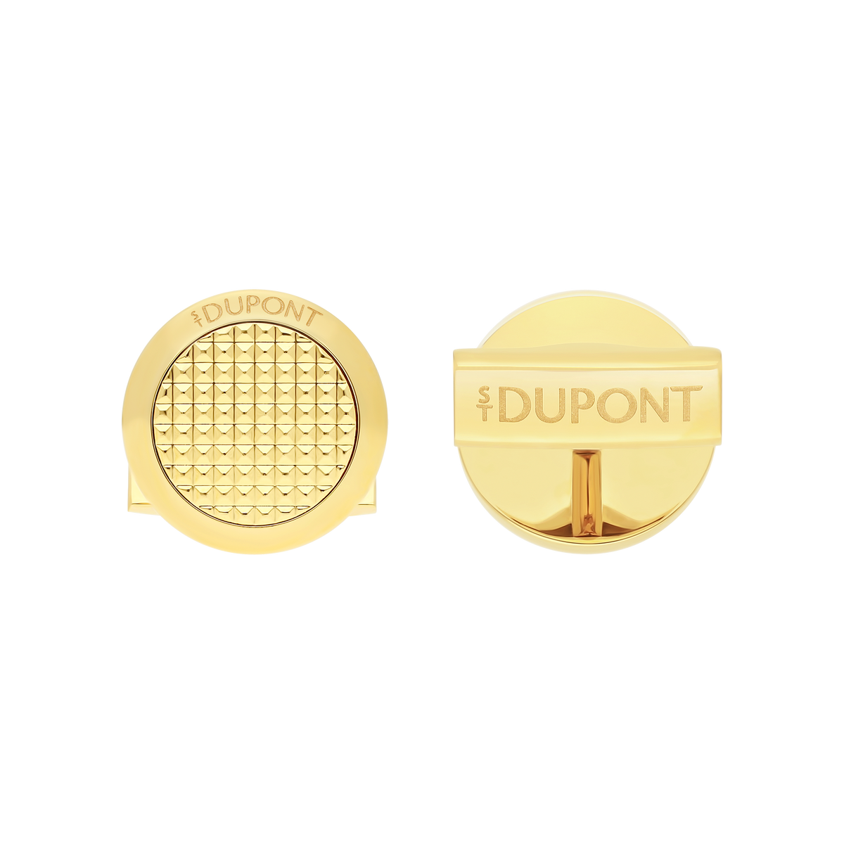 005856 - STDUPONT - Japan - Round diamond head cufflinks - 3