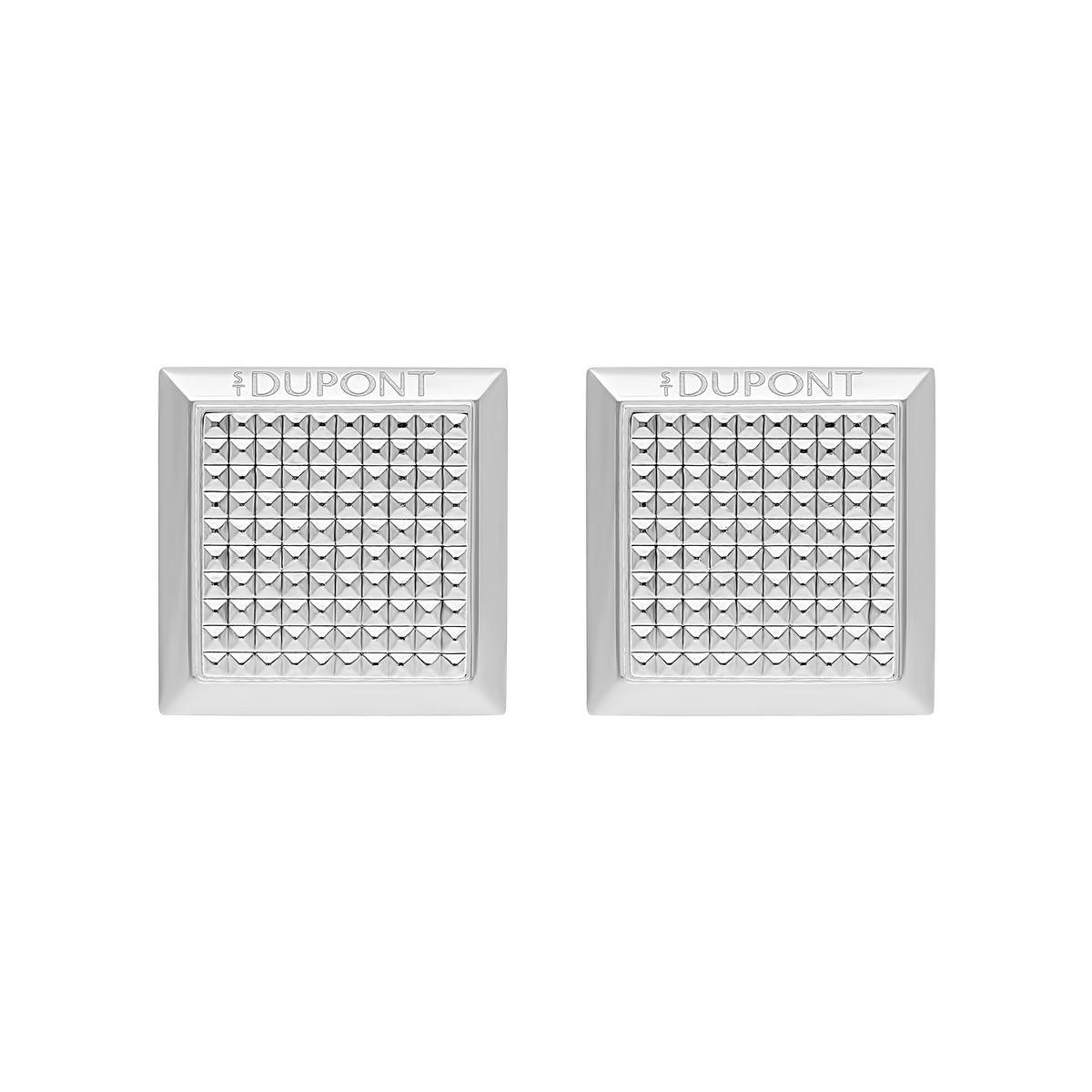 005857 - STDUPONT - Japan - Square diamond head cufflinks - 1
