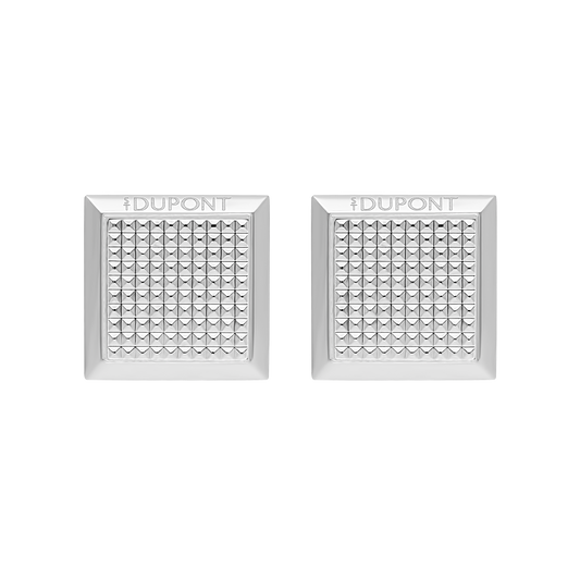 005857 - STDUPONT - Japan - Square diamond head cufflinks - 1