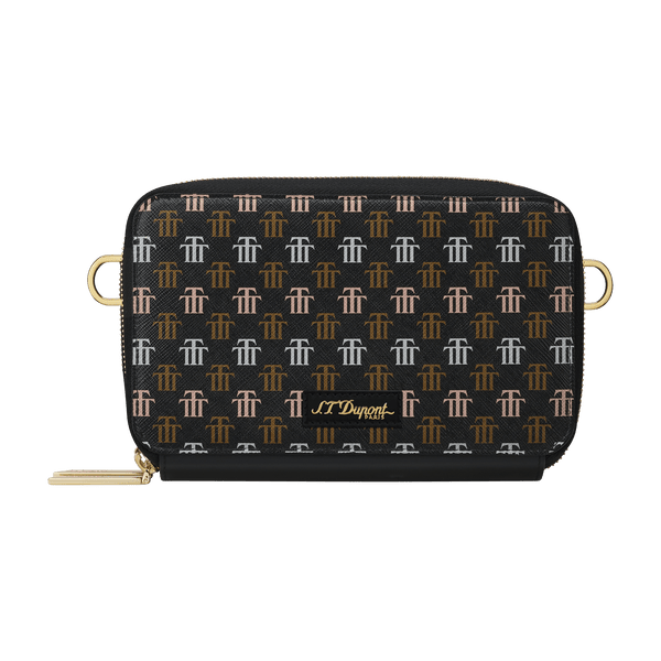 デュポンS.T.Dupont 183161ブルー葉巻2本用 レザー シガーケース デュポンS.T.Dupont 183161ブルー葉巻2本用 レザー シガーケース