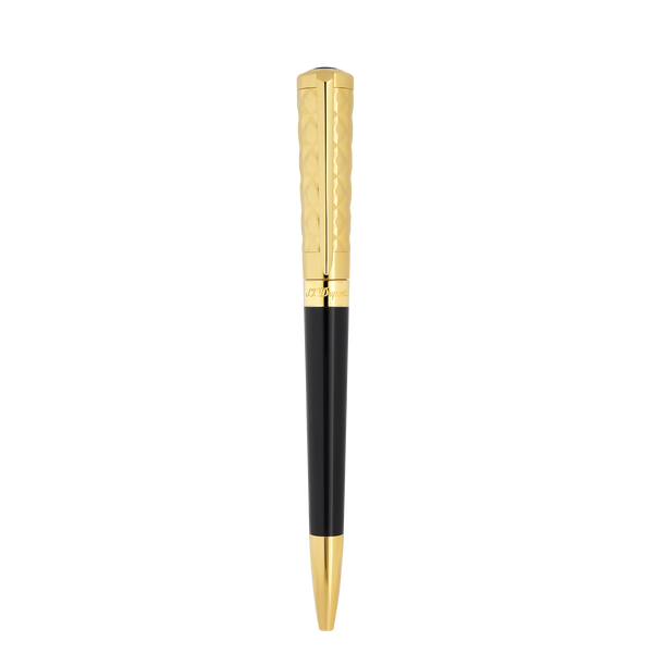 リベルテ ボールペン ブラック&イエローゴールド | S.T. Dupont リベルテ ボールペン ブラック&イエローゴールド | S.T. Dupont